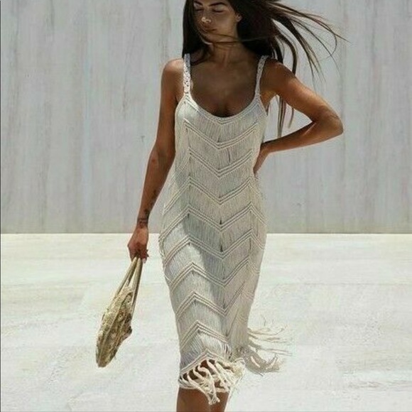 Zara Dresses & Skirts - Zara Crocheted Dress
